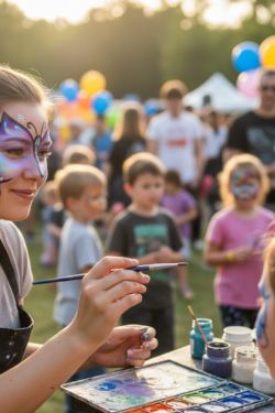 Obrázok kategórie Maľovanie na tvár